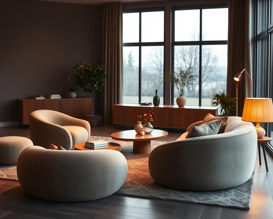 Waarom kiezen voor meubels met afgeronde vormen?