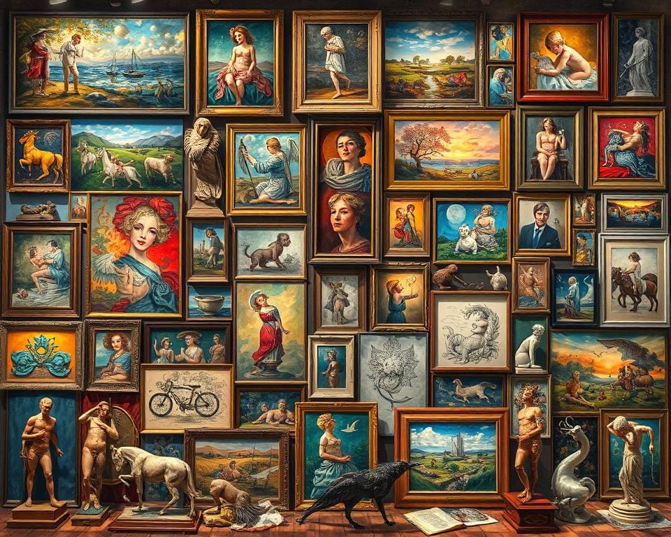 Wat valt onder beeldende kunst?