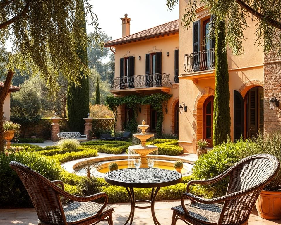 Wat zijn de kenmerken van mediterraanse elegantie?