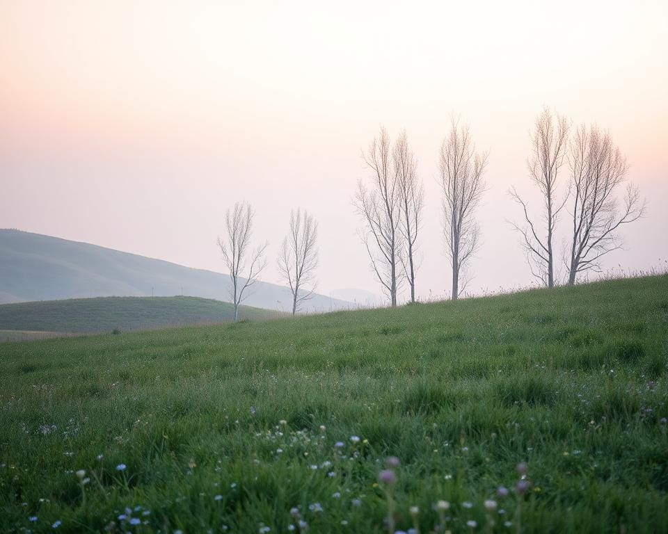Welke kleuren ademen rust en ruimte?