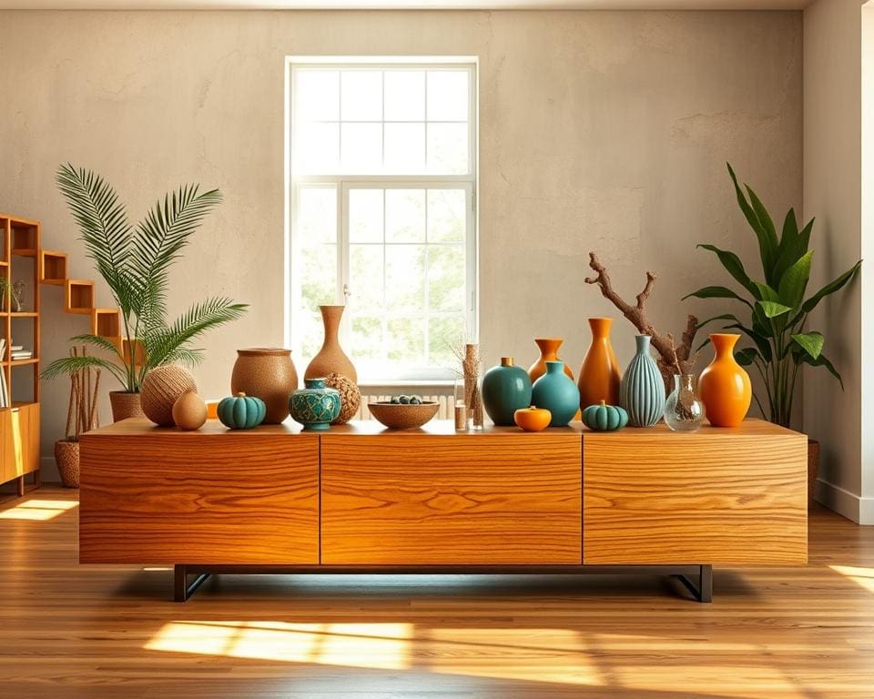 Welke kleuren versterken hout in het interieur?