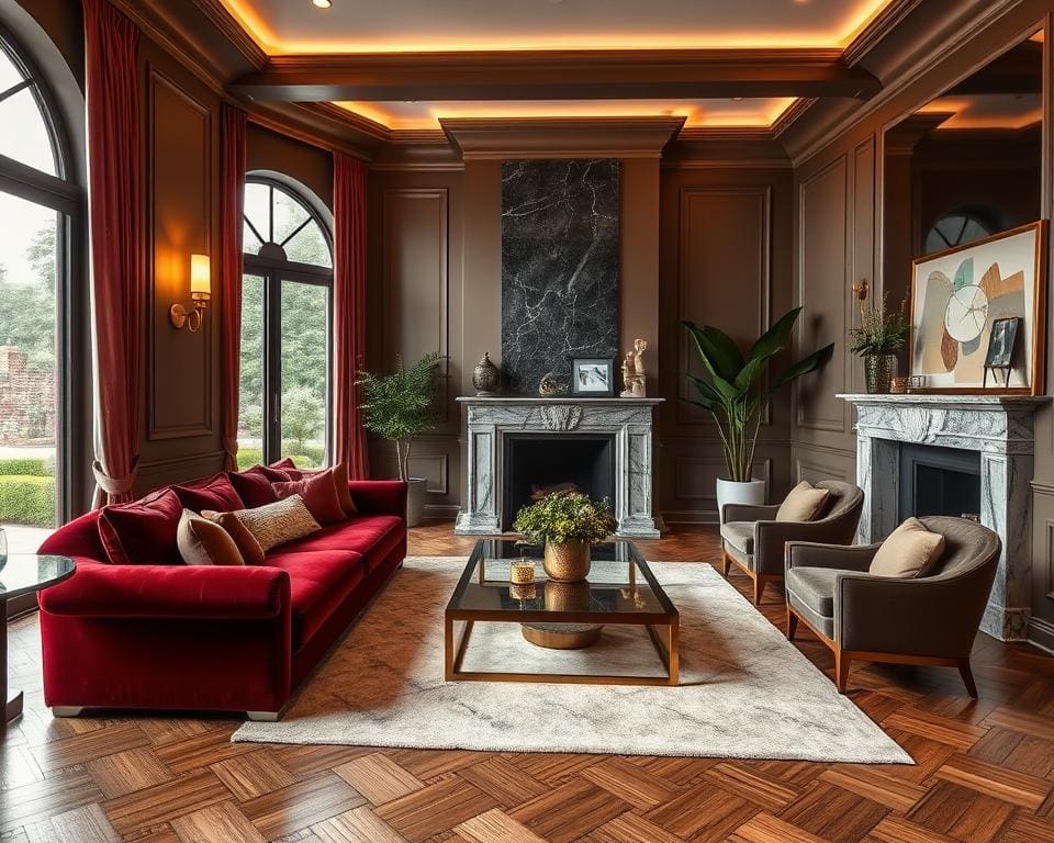 Welke materialen geven een luxe uitstraling?