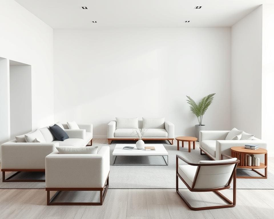 Welke meubels versterken een minimalistische stijl?