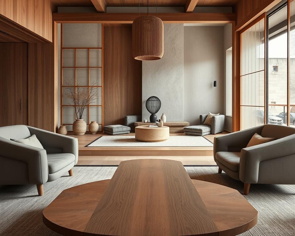 Welke vormen passen bij Japandi-interieurs?