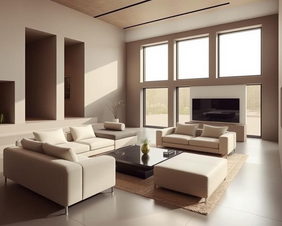 Welke vormen zijn typerend voor modernistisch design?