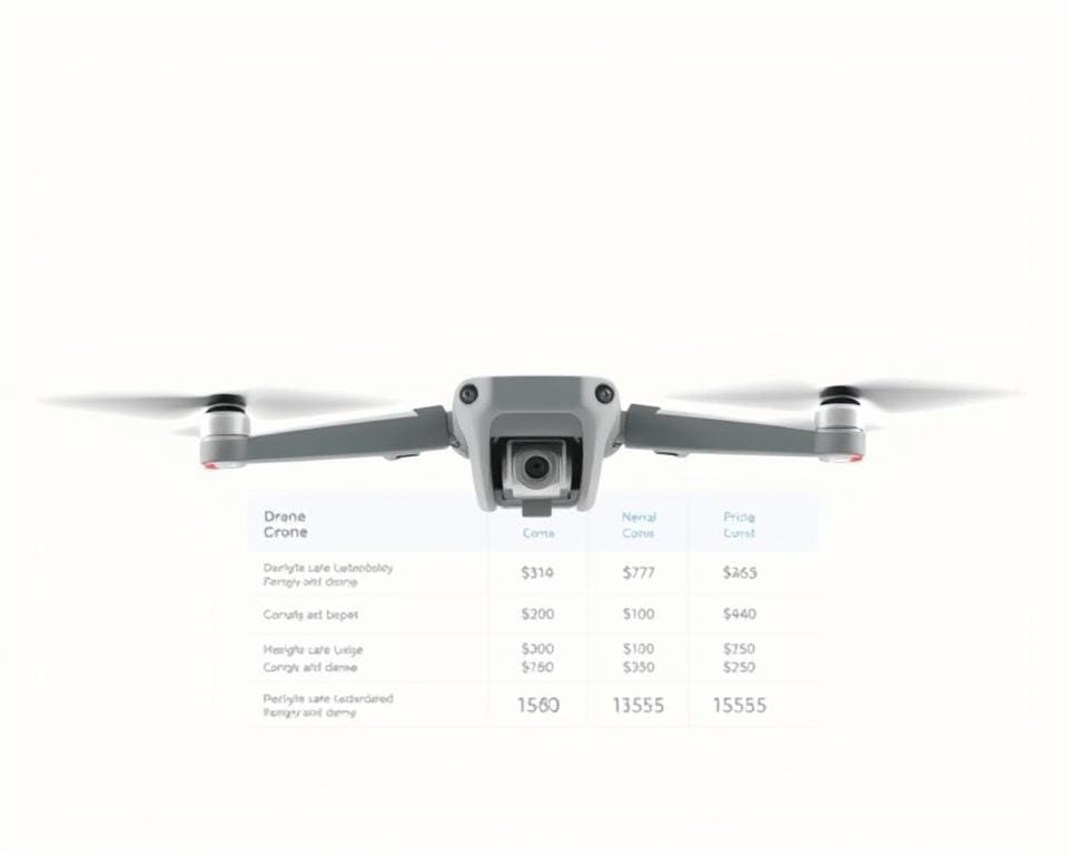 Hoe geeft dronevizier.nl duidelijkheid over drone tarieven?