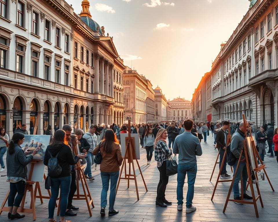 Hoe ontdek je nieuwe kunstenaars in Wenen?