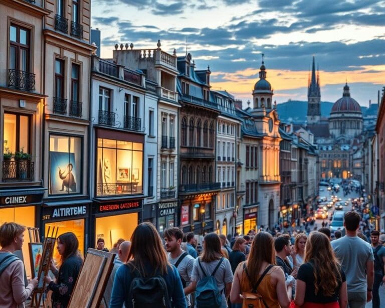 Hoe ontdek je opkomende kunstenaars in Europa?