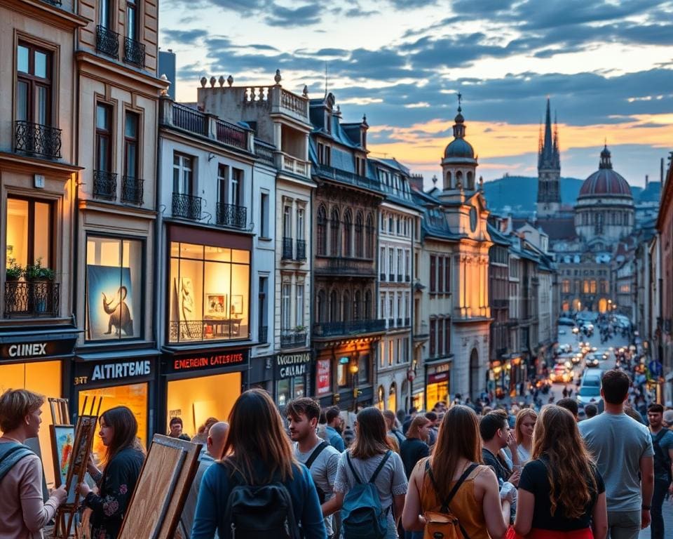 Hoe ontdek je opkomende kunstenaars in Europa?