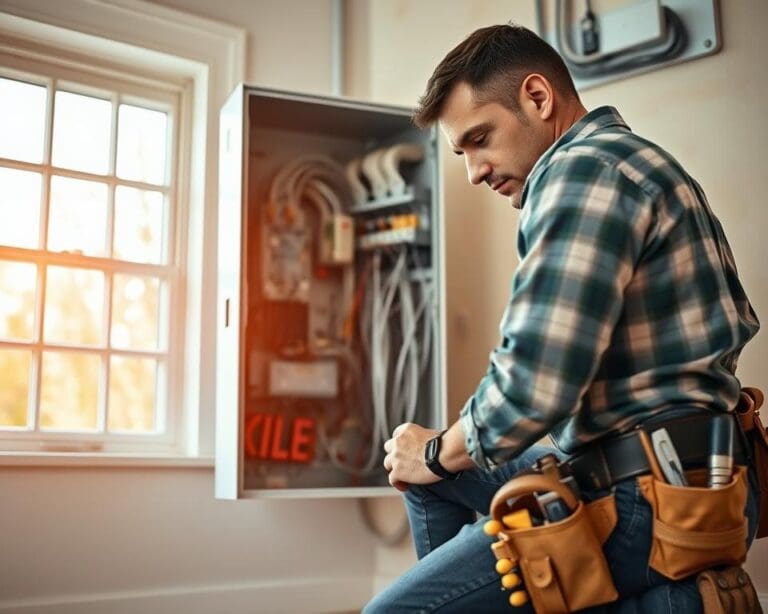 Hoe werkt een professionele elektricien op locatie?