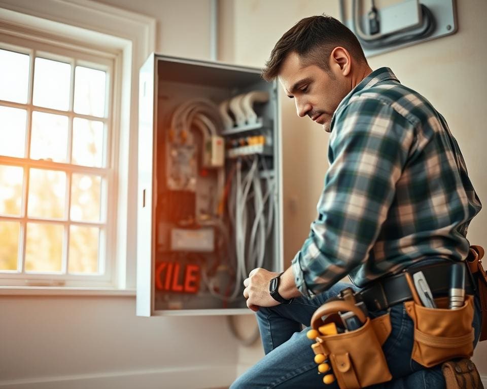 Hoe werkt een professionele elektricien op locatie?