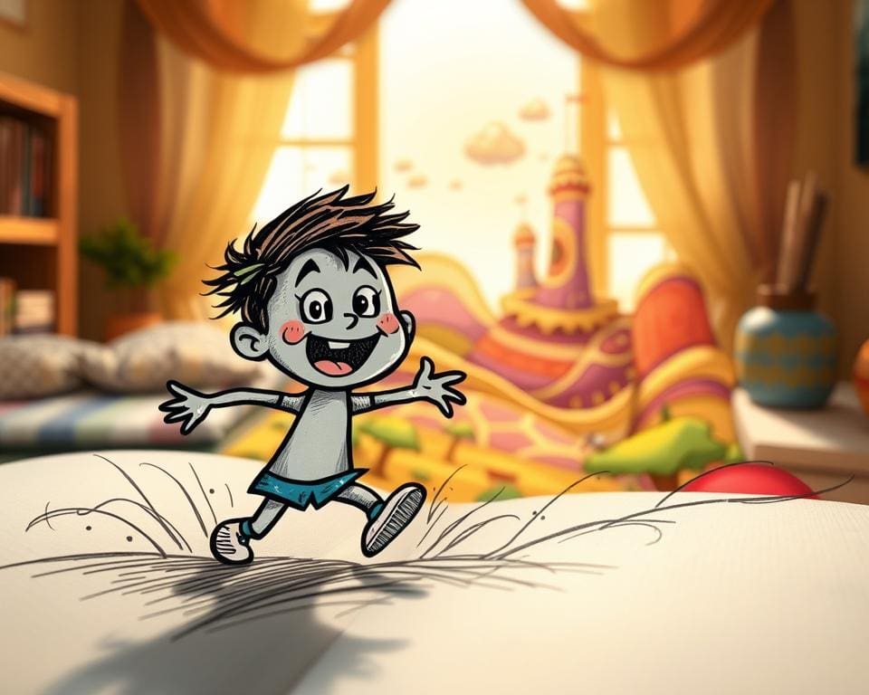 Waarmee breng je een illustratie tot leven?