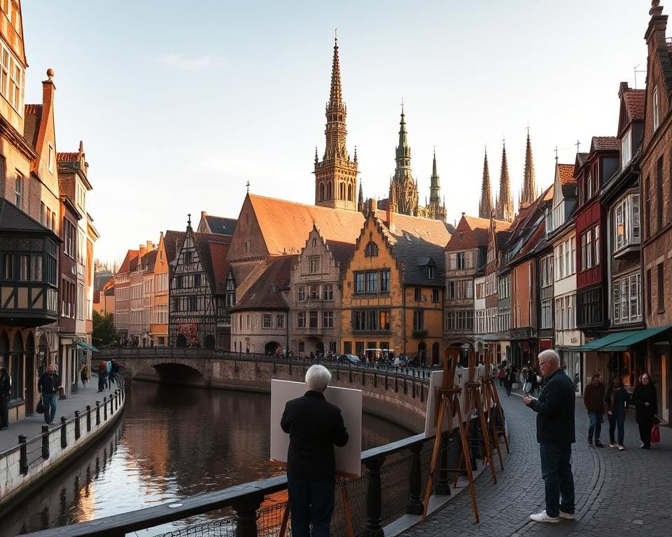 Wat maakt Brugge aantrekkelijk voor kunstliefhebbers?