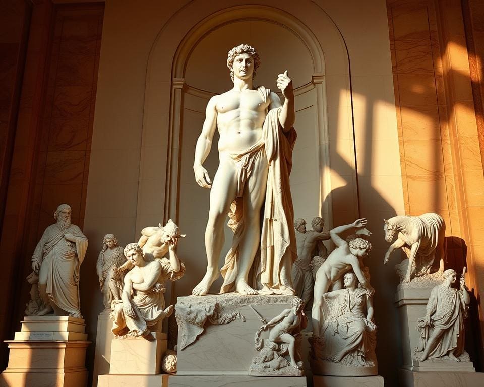 Wat zijn de bekendste beeldhouwwerken in Italië?