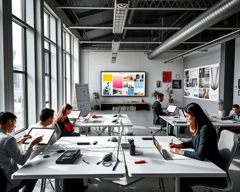 Wie bepaalt de trends binnen grafisch ontwerp?