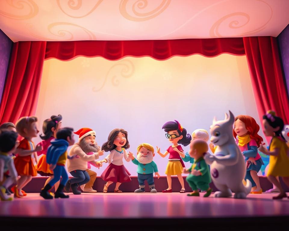 Wie brengt verhalen tot leven met animatie?