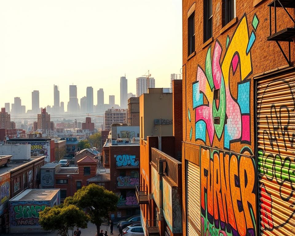 Wie geeft kleur aan een stad met eigen straatkunst?