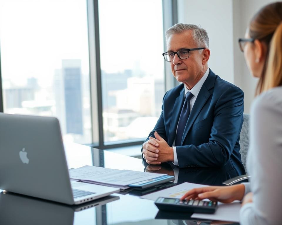 Hoe ondersteunt een financieel adviseur klanten?