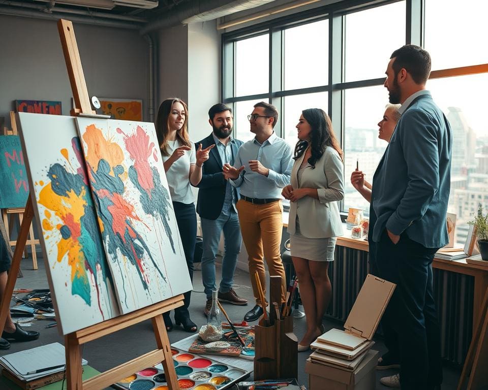 Hoe stimuleert kunst creatief denken?