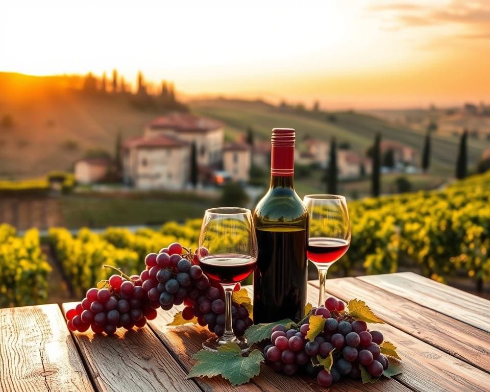 Vakantie in Toscane met wijn en dorpen