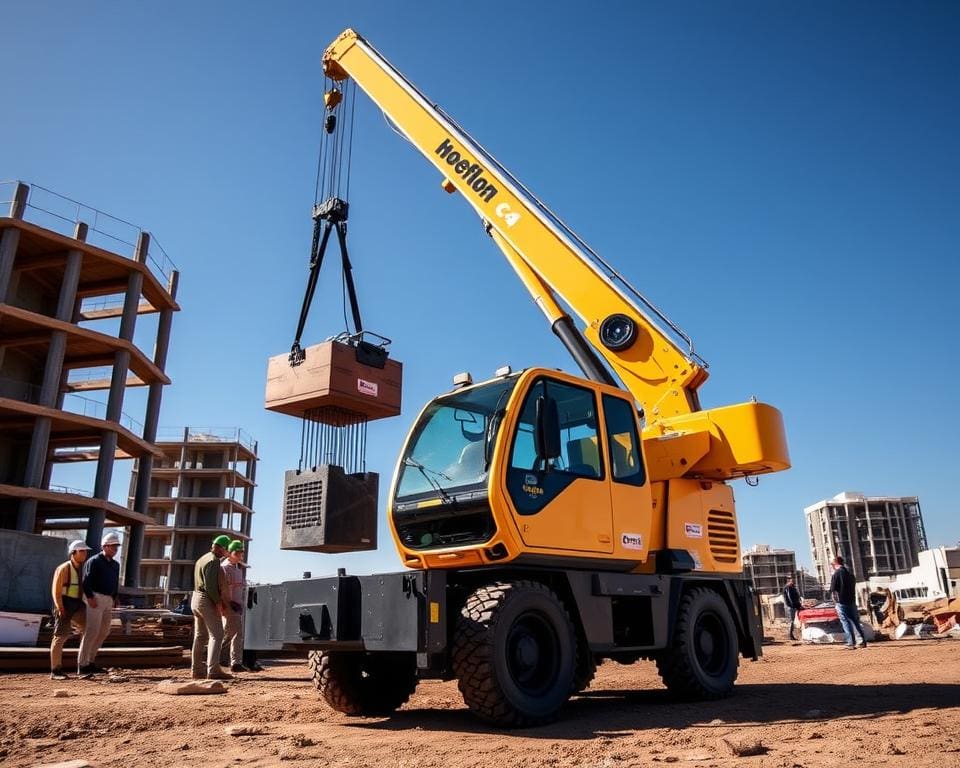 Waarom een Hoeflon C4 compacte kraan huren bij experts?