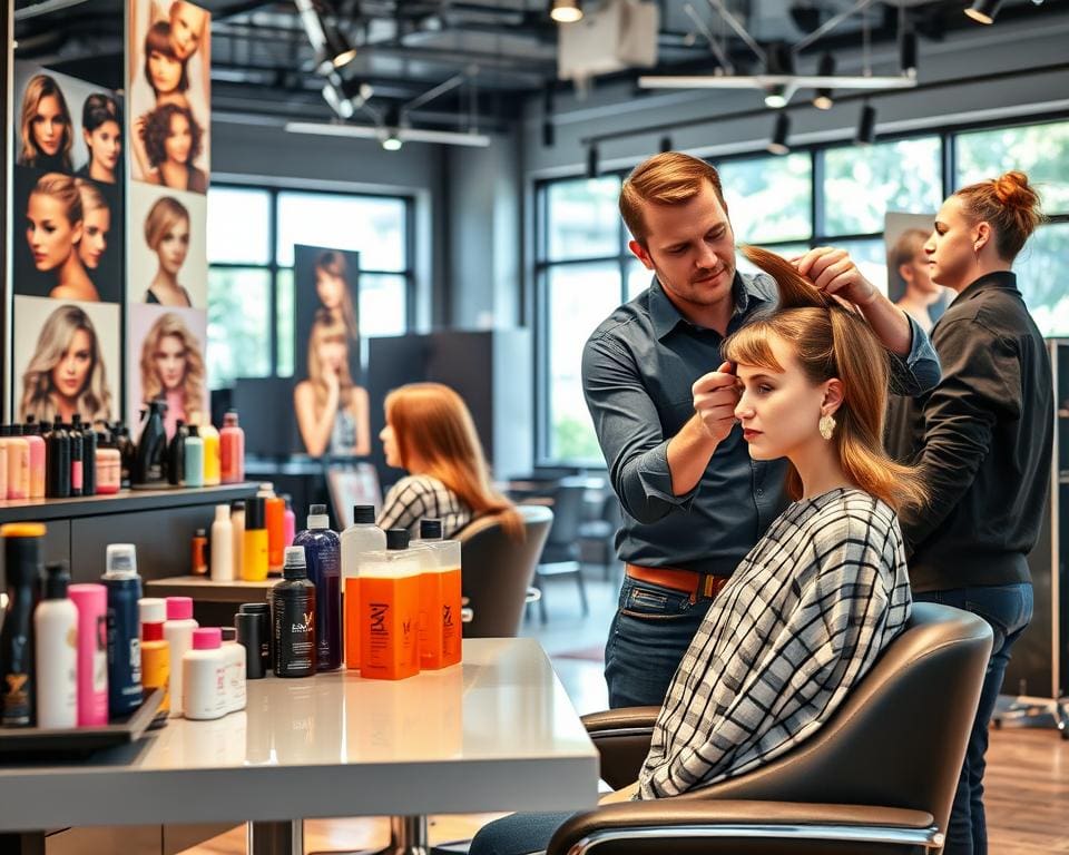 Wat doet een kapper met stijl en trends?