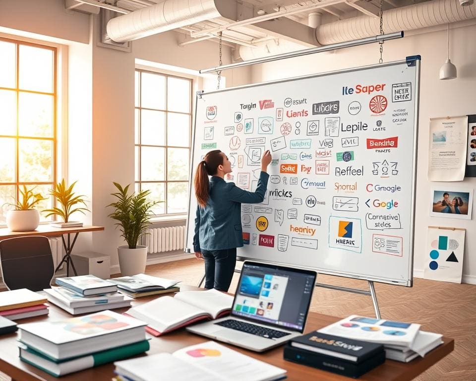 Wat helpt bij het bouwen van een effectieve huisstijl?