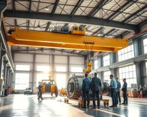 Wat maakt een indoor hijskraan ideaal voor montage?