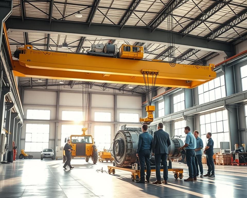 Wat maakt een indoor hijskraan ideaal voor montage?