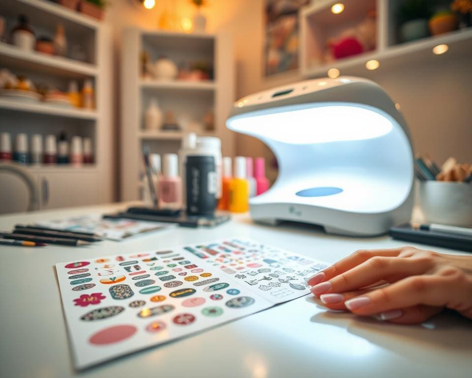 Wat zijn gel nagel stickers en hoe werken ze thuis?