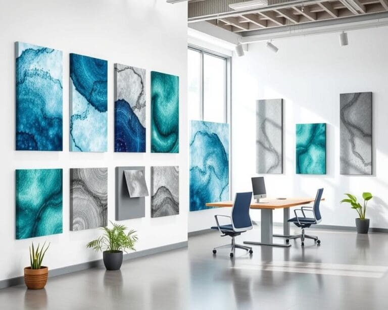 Akoestische wanddecoratie