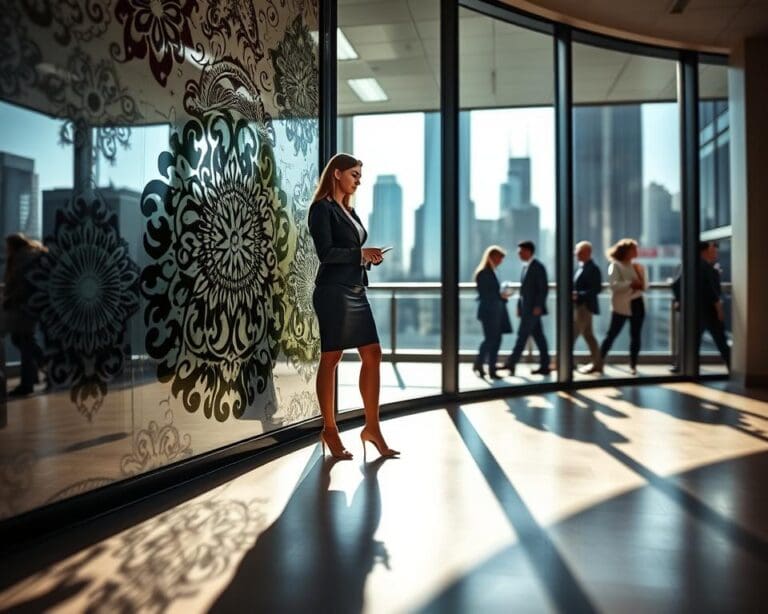 Full colour glasfolie op maat voor reclame