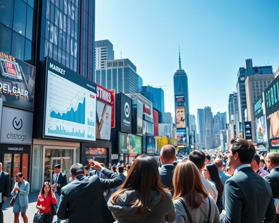 Hoe blijf je zichtbaar in een drukke markt?