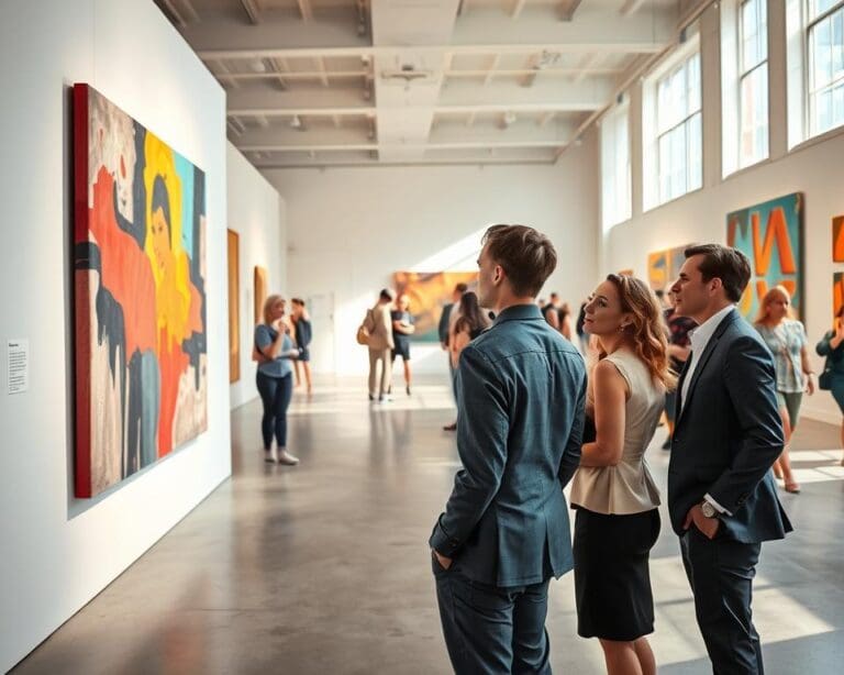 Hoe ontdek je hedendaagse kunst in galerieën?