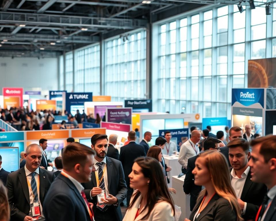 Hoe zorg je voor zichtbaarheid tijdens beurzen?