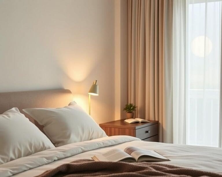 Slaapkamerverlichting met dimfunctie