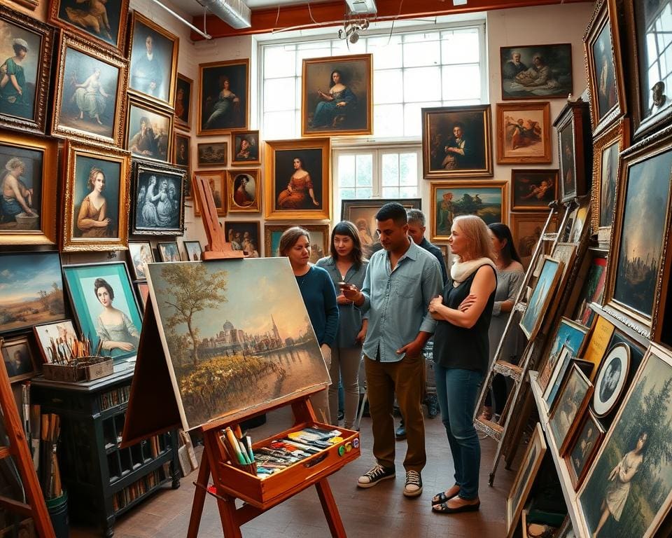 Waarom blijft schilderkunst populair door de eeuwen heen?