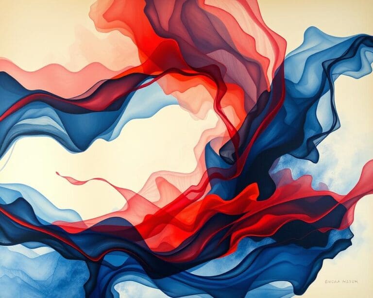 Wat vertelt abstracte kunst over emotie en vorm?