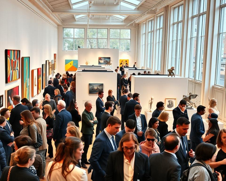 Kunstbeurzen en exposities in Europa