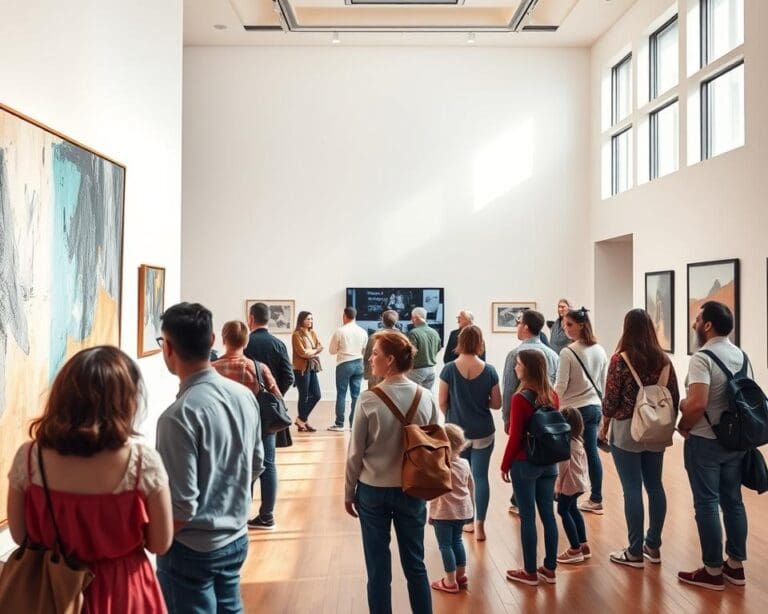 Tentoonstellingen bezoeken in musea en galerijen
