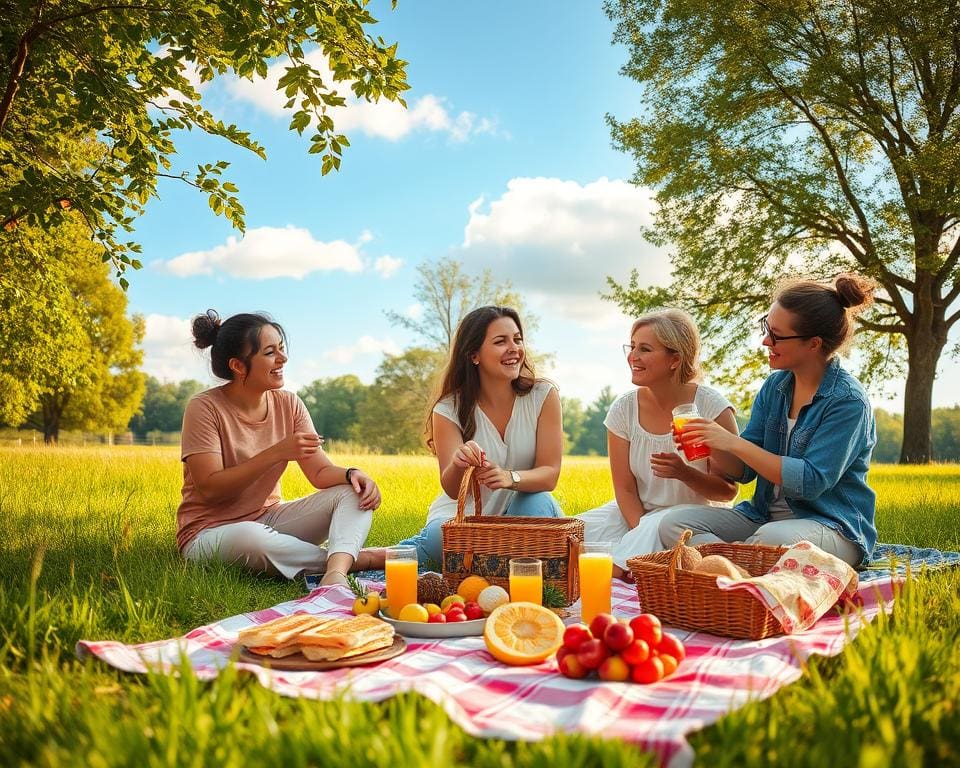 Waarom is een picknick met vrienden zo ontspannen?