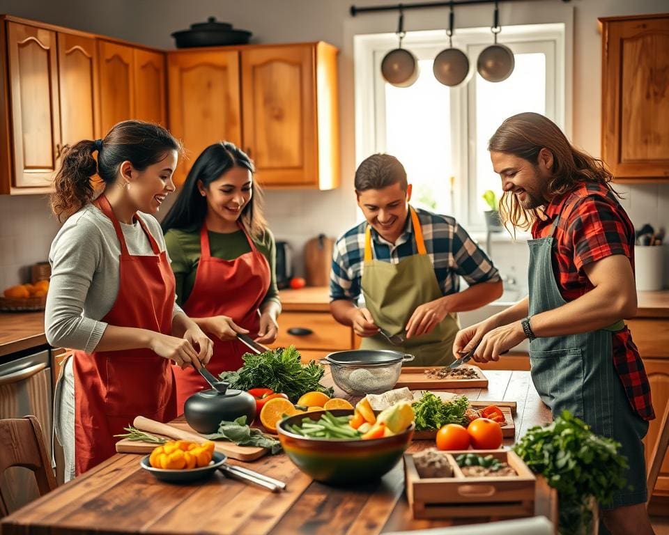 Waarom kiezen mensen voor een kookwedstrijd met vrienden?