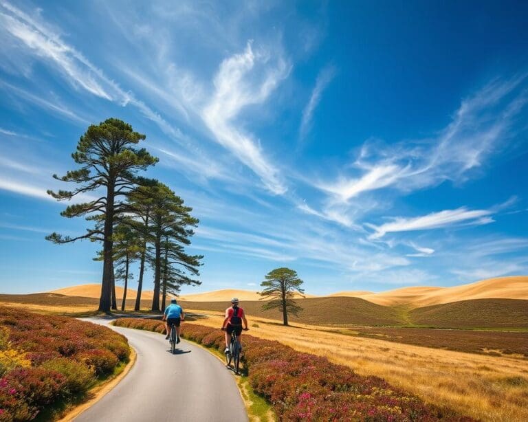 Wat maakt de Hoge Veluwe ideaal voor fietsers?