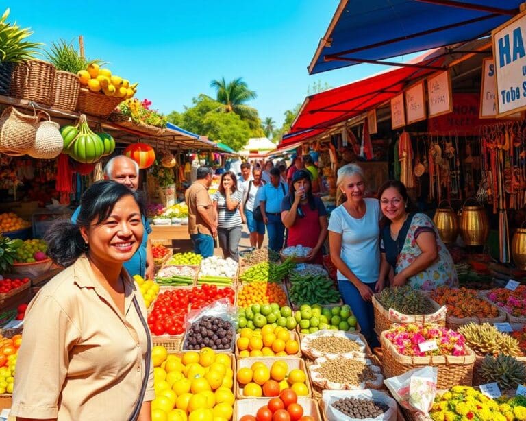 Wat maakt een bezoek aan een markt zo sfeervol?