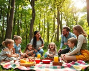 Wat maakt een familiedag in het bos zo gezellig?