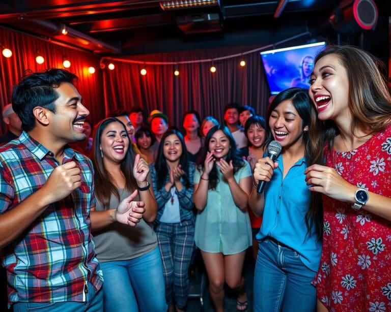 Wat maakt een karaokeavond zo hilarisch?