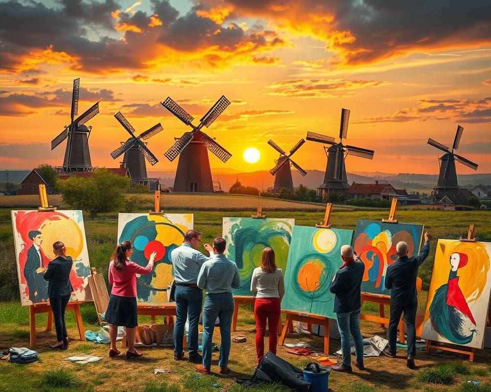 Welke kunststromingen zijn invloedrijk?