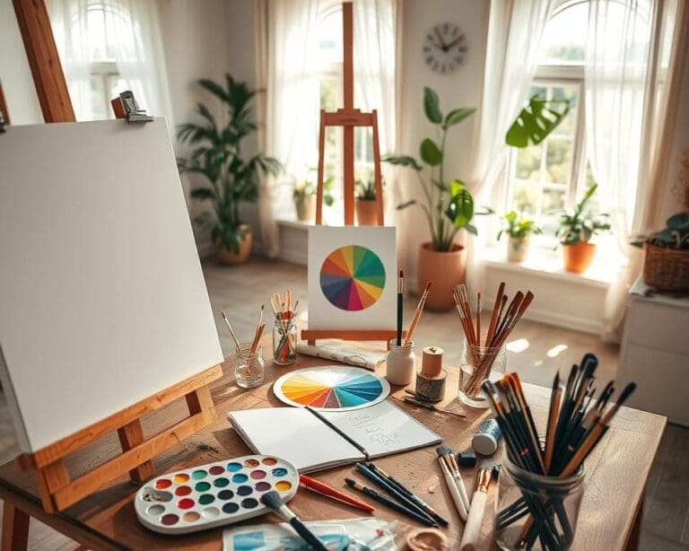 Welke materialen heb je nodig om te schilderen?