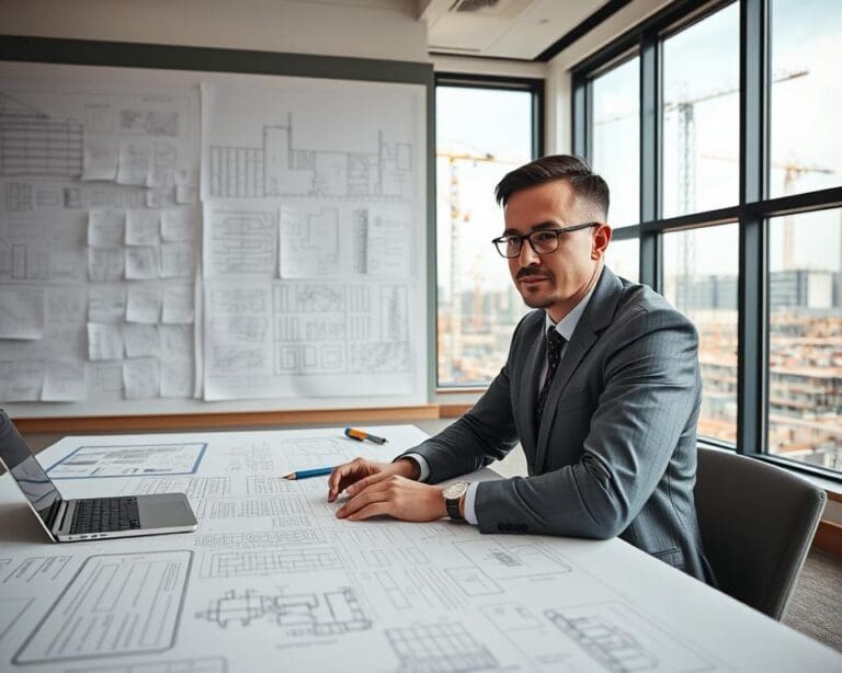 Hoe draagt een technisch tekenaar bij aan bouwprojecten?