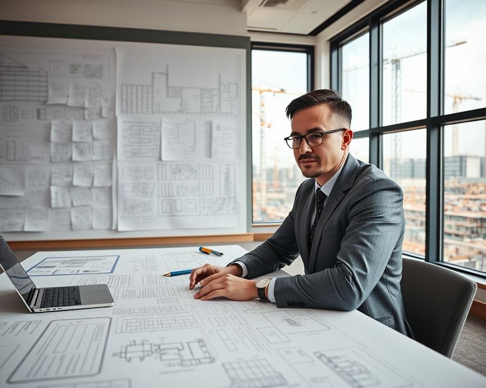 Hoe draagt een technisch tekenaar bij aan bouwprojecten?